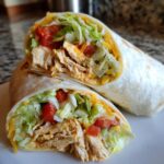 10 Minute Chicken Wrap