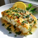 Baked Garlic Butter Cod