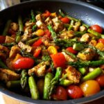 Spring Vegetable Chicken Skillet