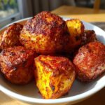 air fryer baked potatoes red
