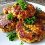 crispy air fryer salmon patties