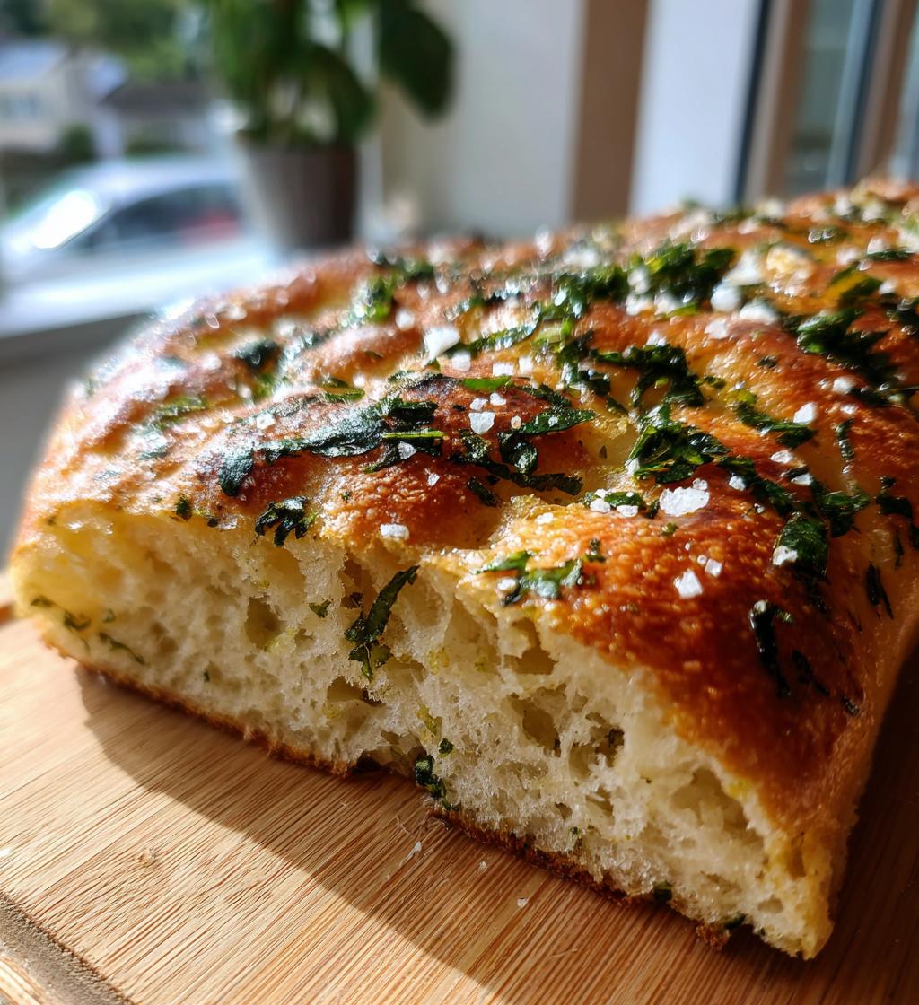 focaccia bread recipe sourdough