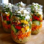 mason jar meal prep