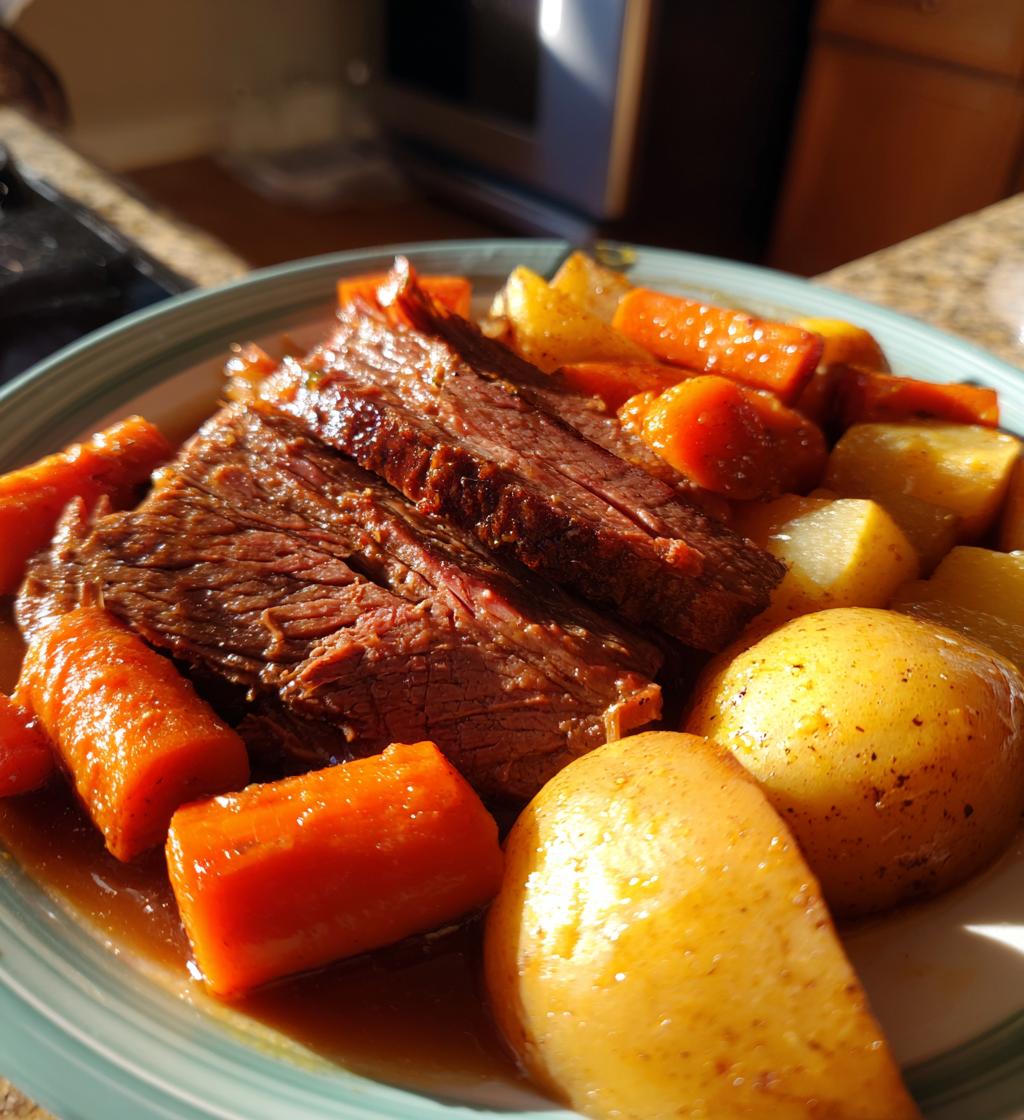 slow cooker corned beef
