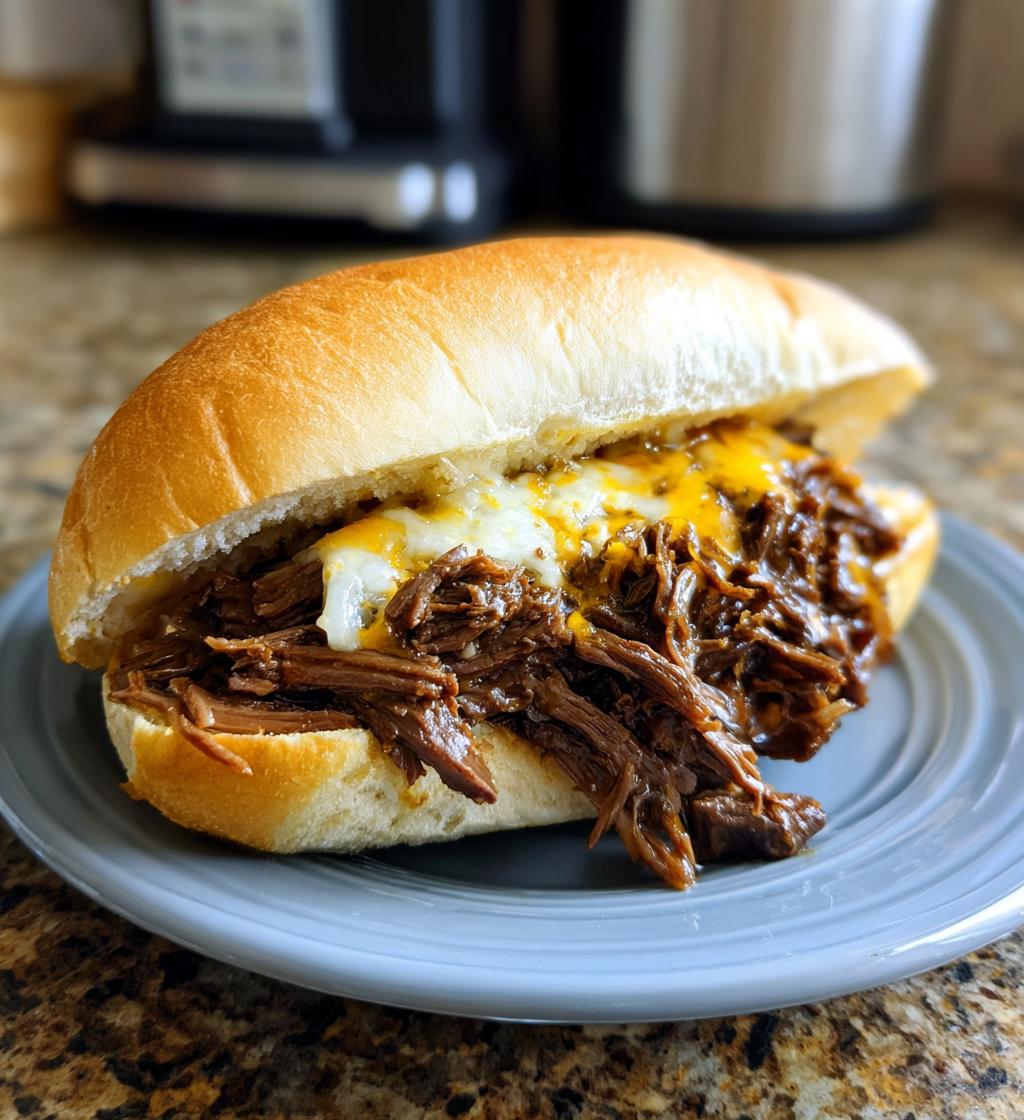 slow cooker roast beef sandwiches for Comforting Family Meals