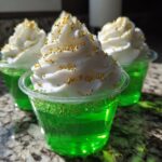 st patricks day jello cups