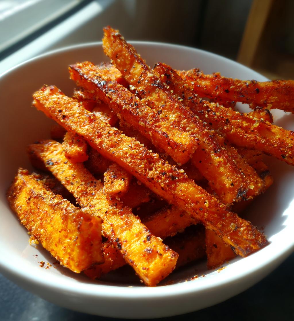 Sweet potato fries in air fryer: 5 steps to irresistible crunch