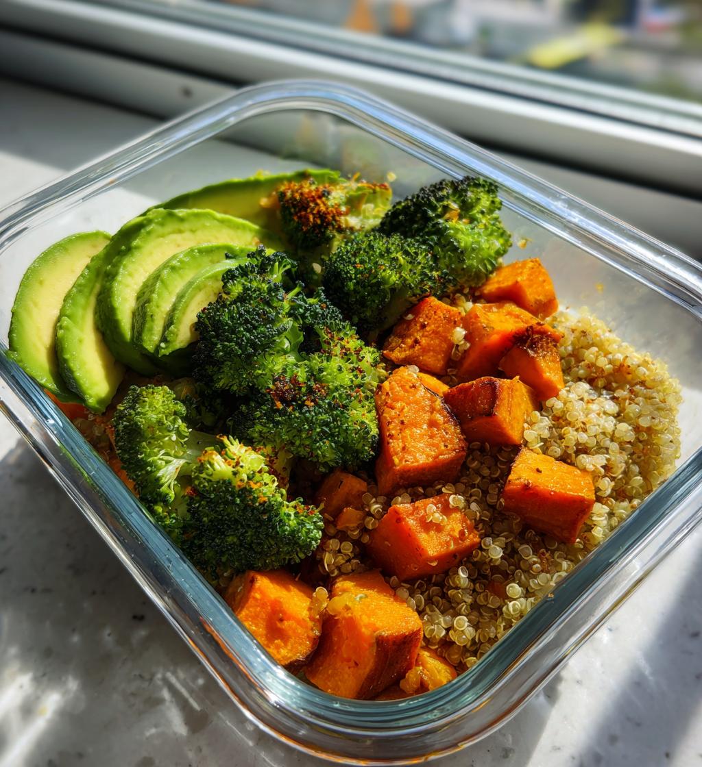 sweet potato meal prep