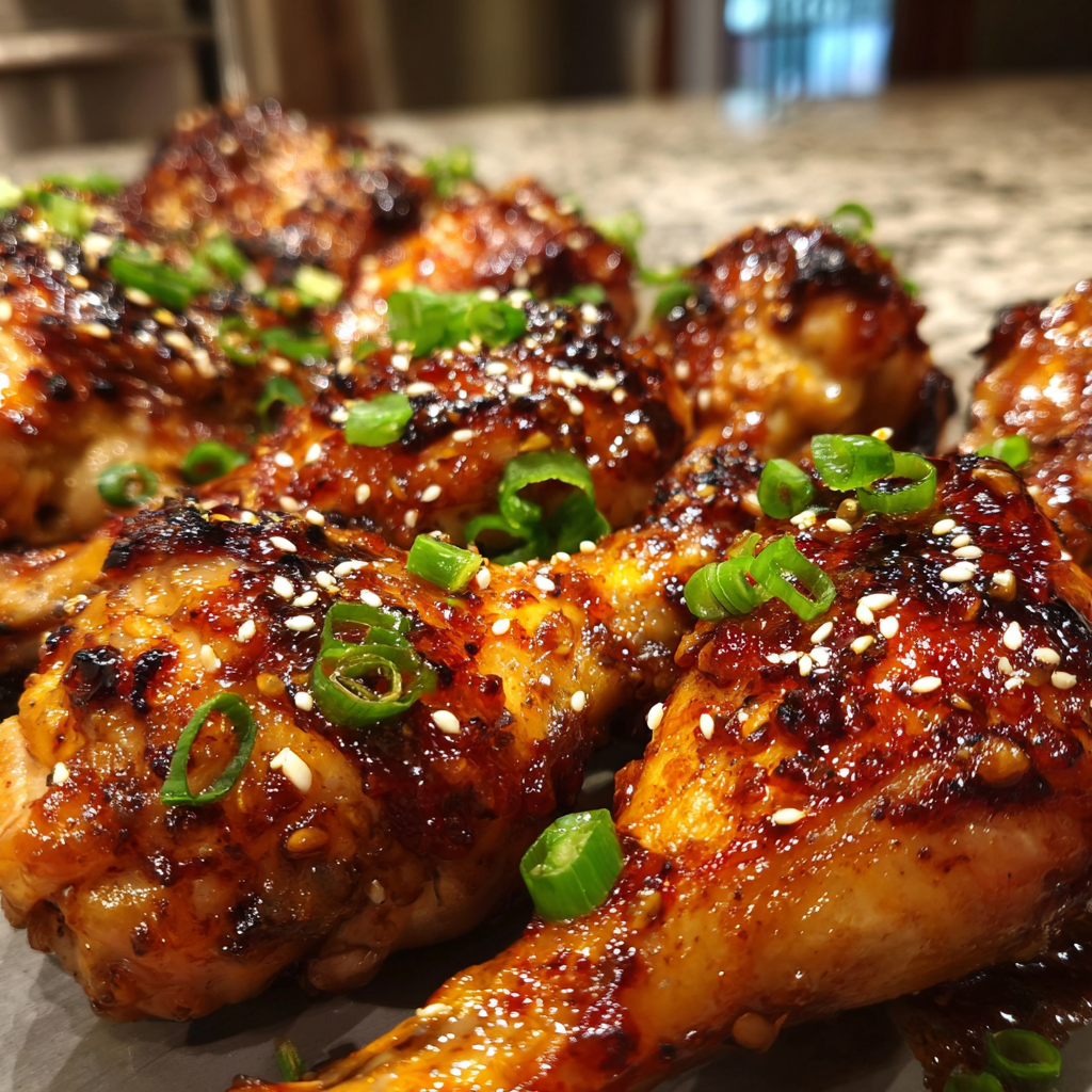chicken drumstick recipes for Irresistible Sticky Honey Garlic Delight