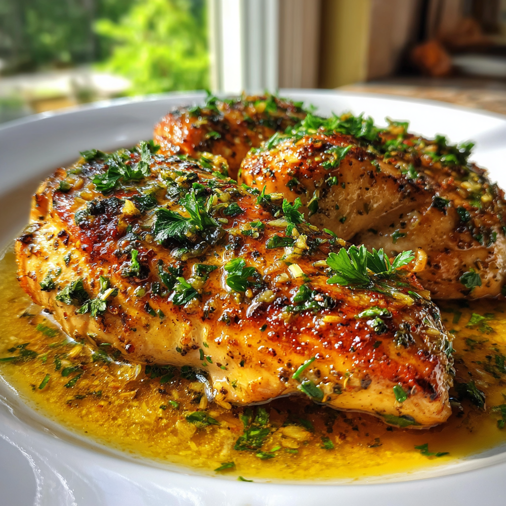 chicken recipes: 30-Minute Irresistible Lemon Garlic Chicken Dinner