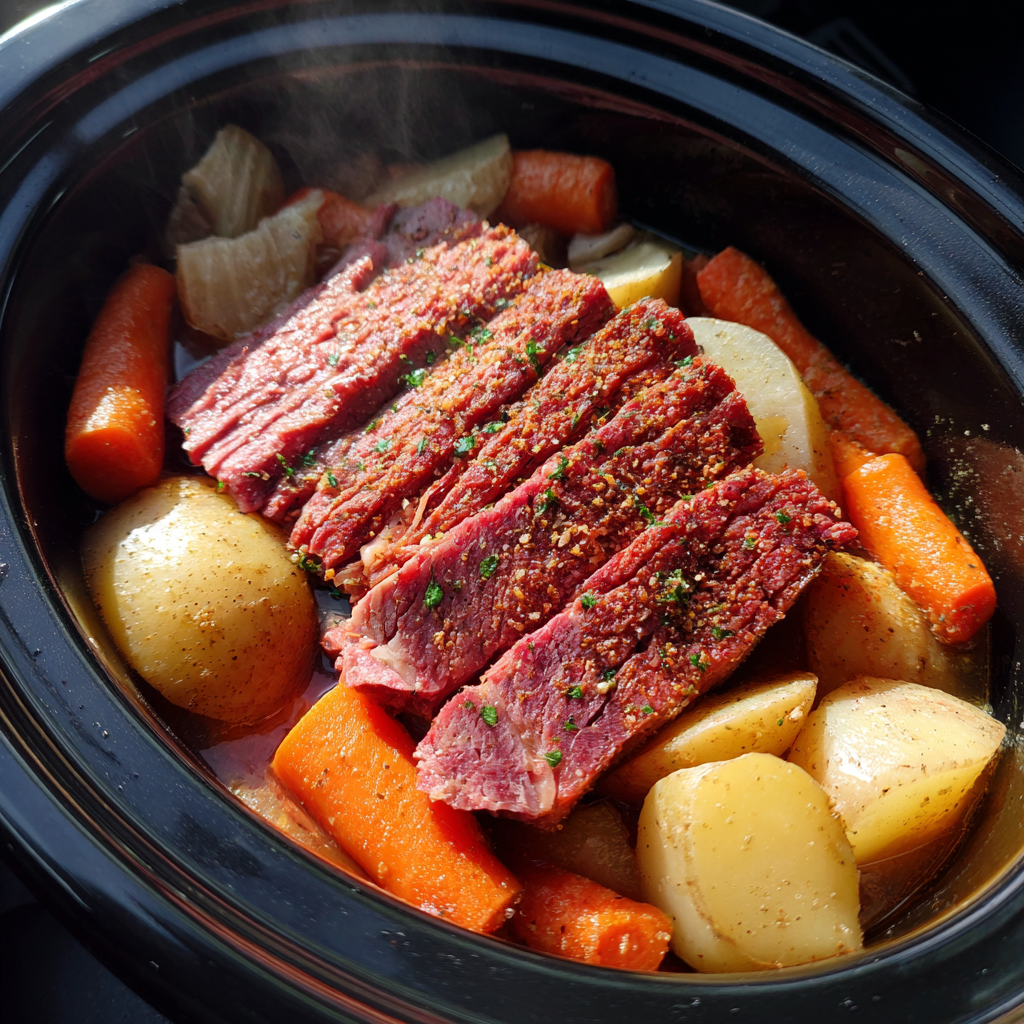 Corn Beef Brisket Crock Pot: 8 Hours to Perfectly Tender Bliss