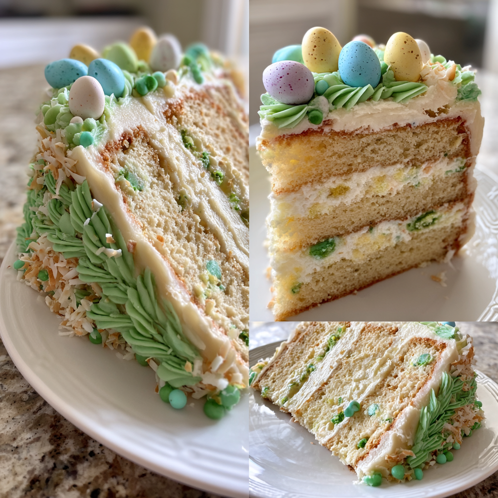 easter basket cake: 350 Degree Tested, Perfect Easter Cake