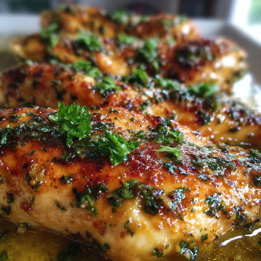 Easy Baked Boneless Skinless Chicken Breast with Lemon Herb Sauce: 5 Irresistible Steps to Juicy Perfection