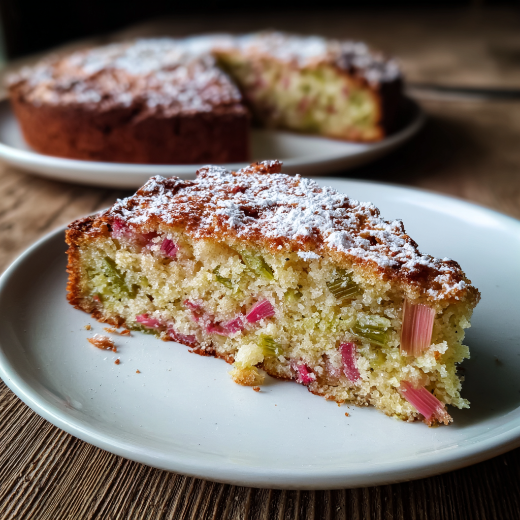 Easy Rhubarb Cake Recipes Full of Flavor and Moisture for 8