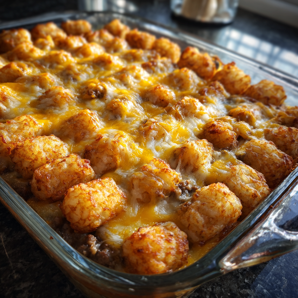 How to Make Tater Tot Casserole: 5 Irresistible Cheesy Layers