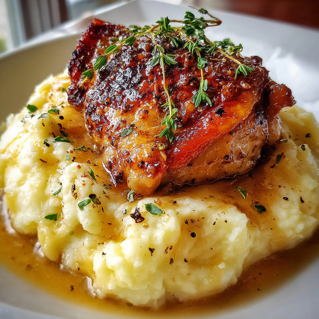 Instant Pot Bone-In Chicken Thighs with Buttery Mashed Potatoes: 5 Flawless Steps to Comfort Food Bliss