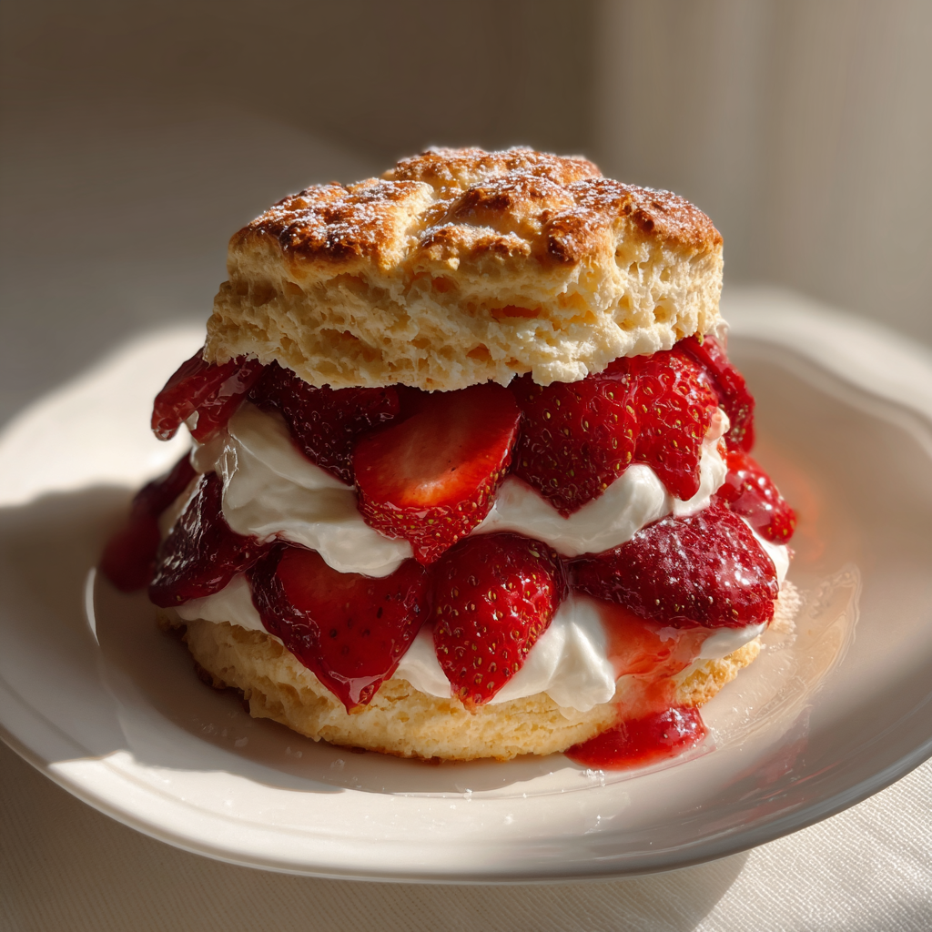 Strawberry desserts: Perfect Strawberry Shortcake in 35 Minutes