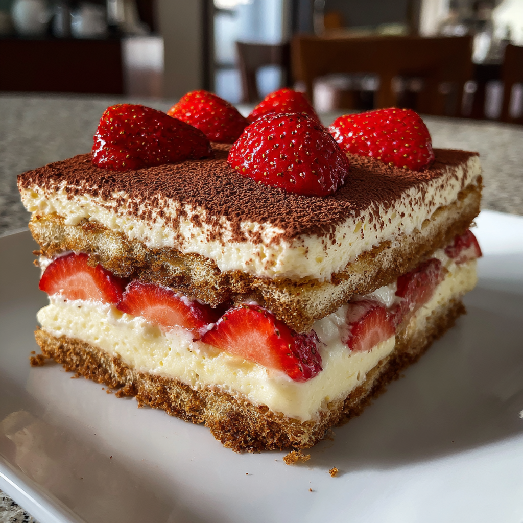 Strawberry Tiramisu: 5 Irresistible Layers of Creamy Delight
