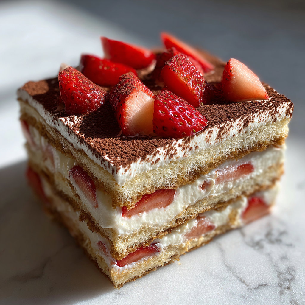 Tiramisu Fraise: Irresistible Strawberry Delight for Any Occasion