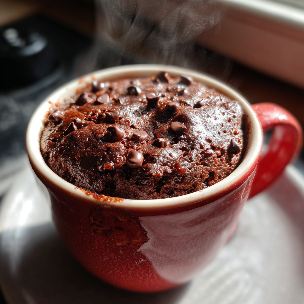 easy microwave desserts: 5-Minute Irresistible Chocolate Mug Cake