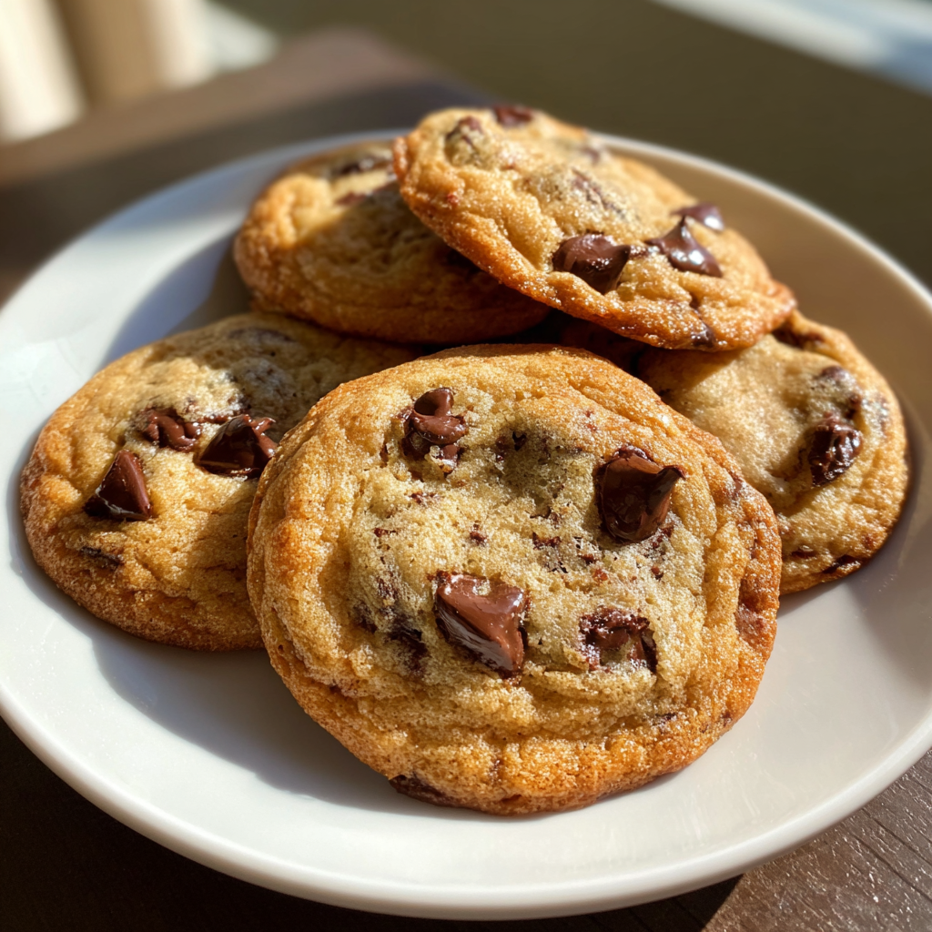 Air fryer dessert: 15-Minute Irresistible Chocolate Chip Cookies