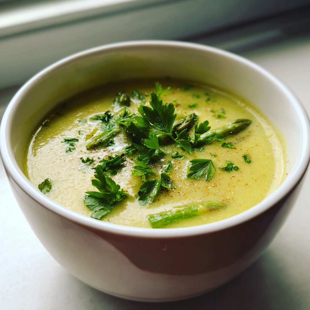 Cremige Spargelsuppe: Perfectly Creamy Asparagus Soup Recipe