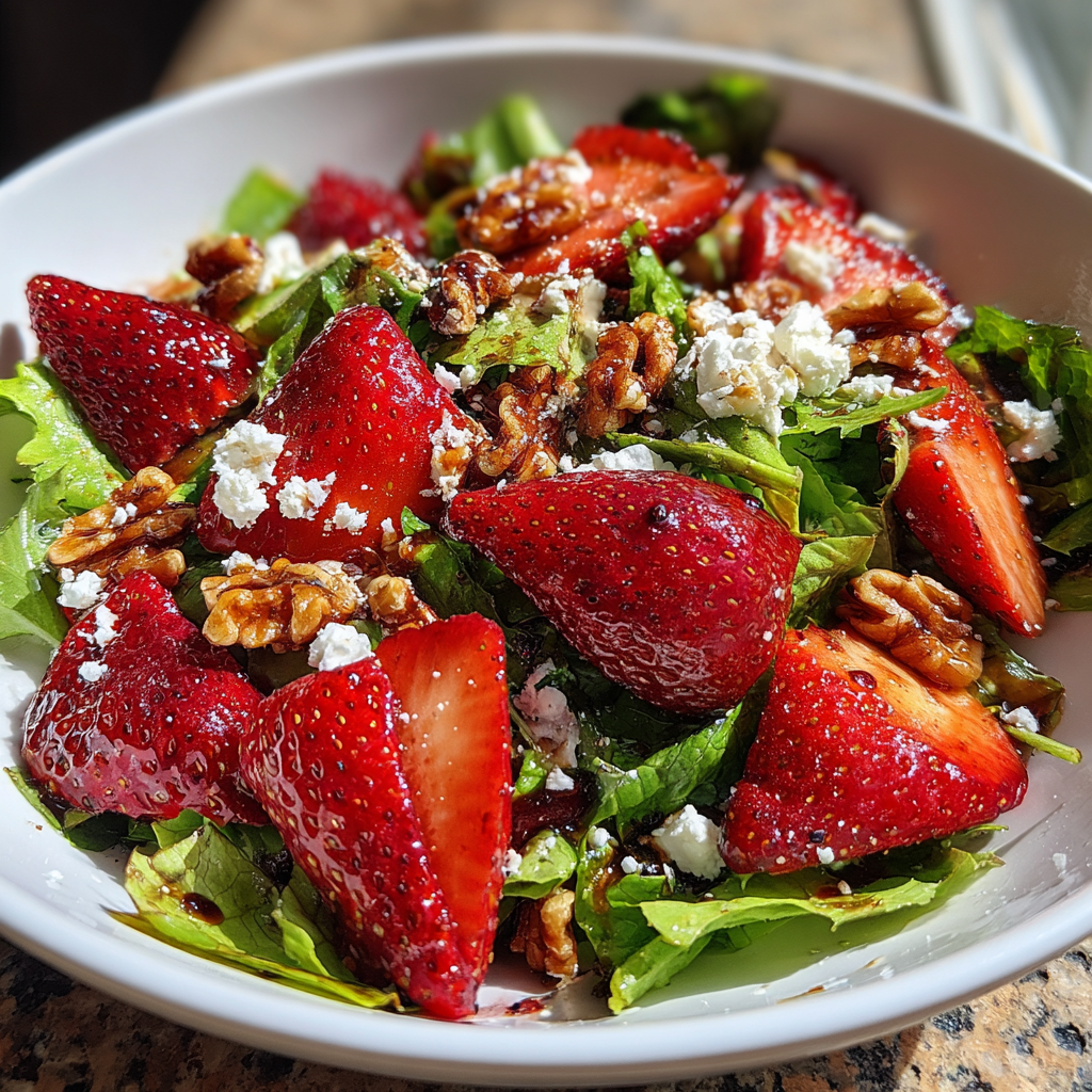 Strawberry Salad: The Perfect Refreshing Delight for Summer