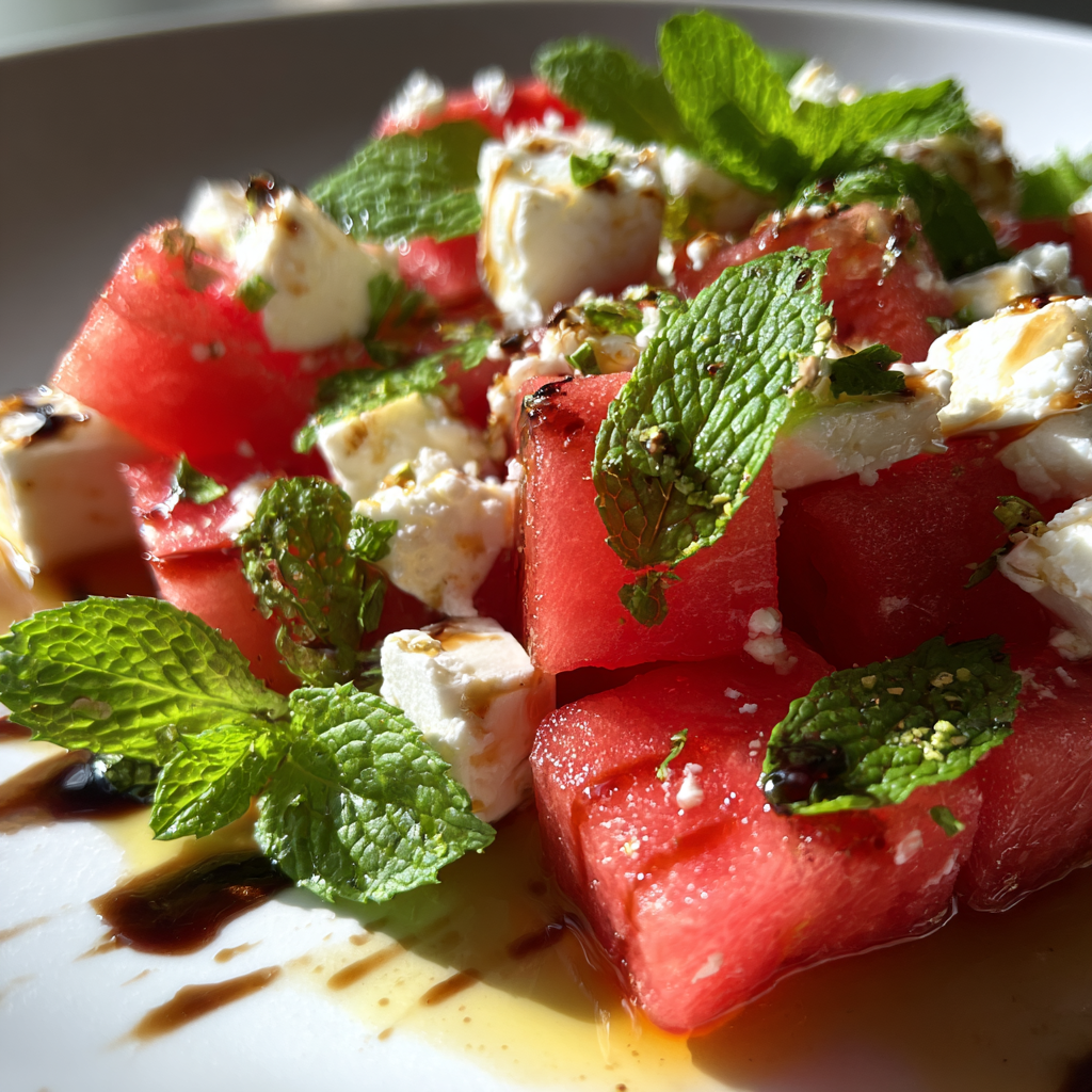 Wassermelonen-Feta-Salat: The Perfect Summer Salad Recipe